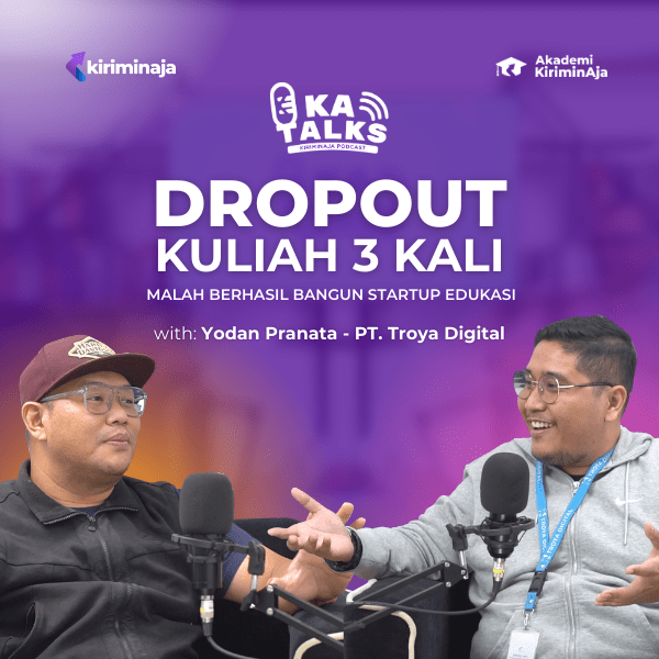 Yodan Pranata di KA Talks #3: Dari 3 Kali DO Kulia